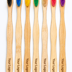 S-curve Bamboo Toothbrush