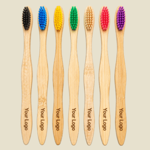 S Curve Bamboo Toothbrush- BTSC001
