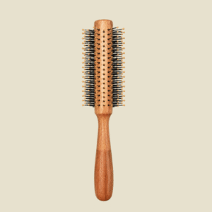 Wooden Roller Hairbrush