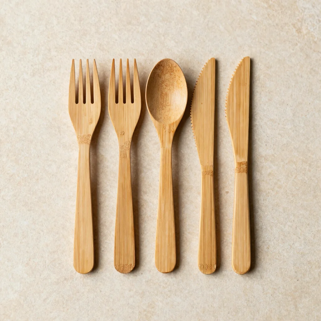 Bamboo Cutlery Set